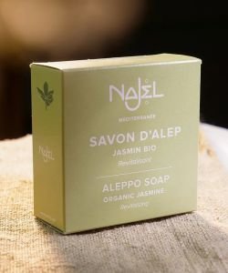 Savon d'Alep parfumé - Jasmin, 100 g